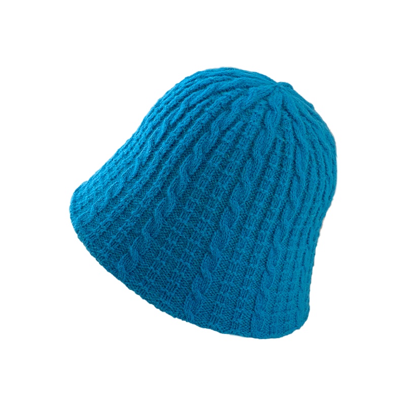 Mũ Bucket Dệt Kim Phong Cách Thời Trang Thu Đông Nhật Bản Dành Cho Nữ