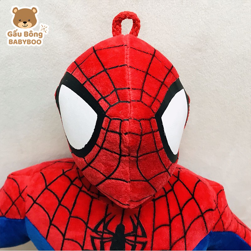 Đồ Chơi Người Nhện Spiderman Nhồi Bông Mềm Mịn Cao Cấp BABYBOO - Gối Ôm Quà Tặng Yêu Thương Cho Bé