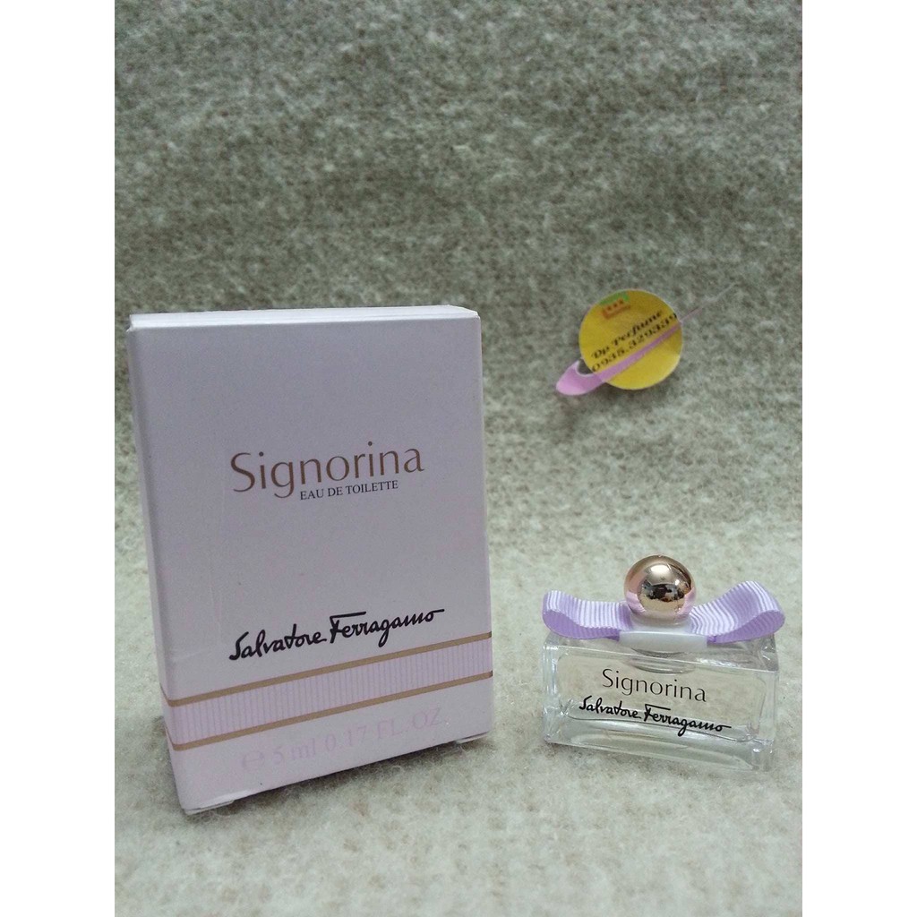 SALVATORE - Signorina Ferragamo EDT 5ml ( Nữ )