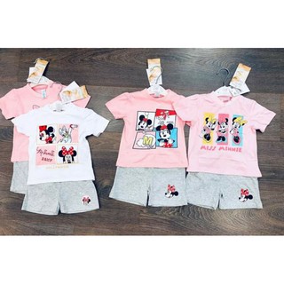 Bộ hè Minnie Baby club dư xịn cho bé gái 9m-3y