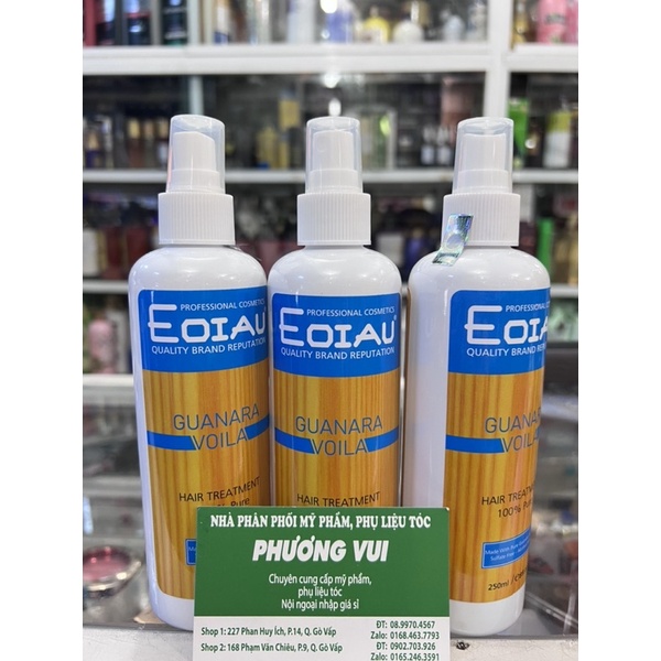 Nước xịt dưỡng tóc EOIAU250ml  chống nhiệt , chước khi sấy và uấn tóc   giúp mái tóc mềm mại và phục hồi hư tổn
