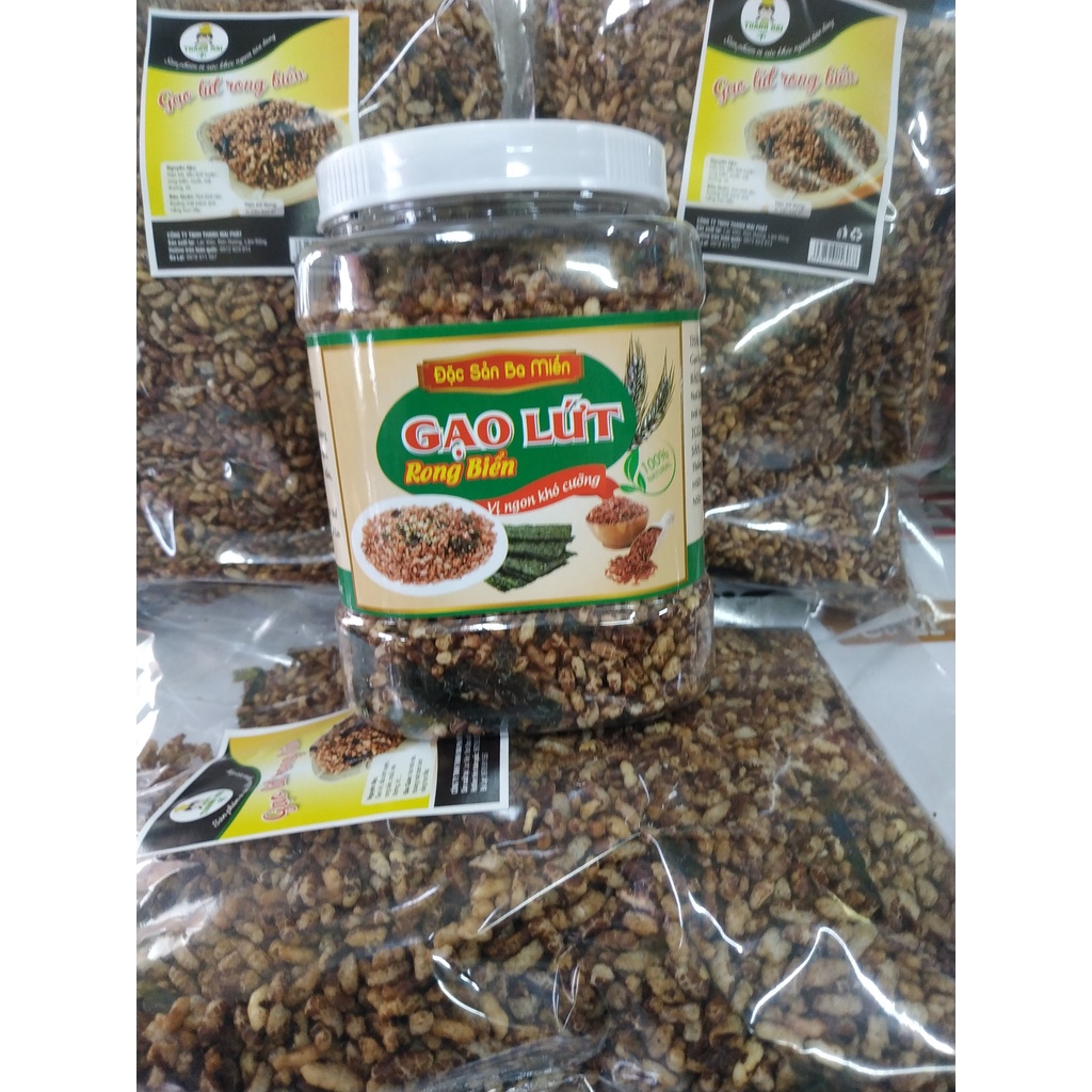 Gạo Lứt Rong Biển Đặc Sản Ba Miền Hũ 300g