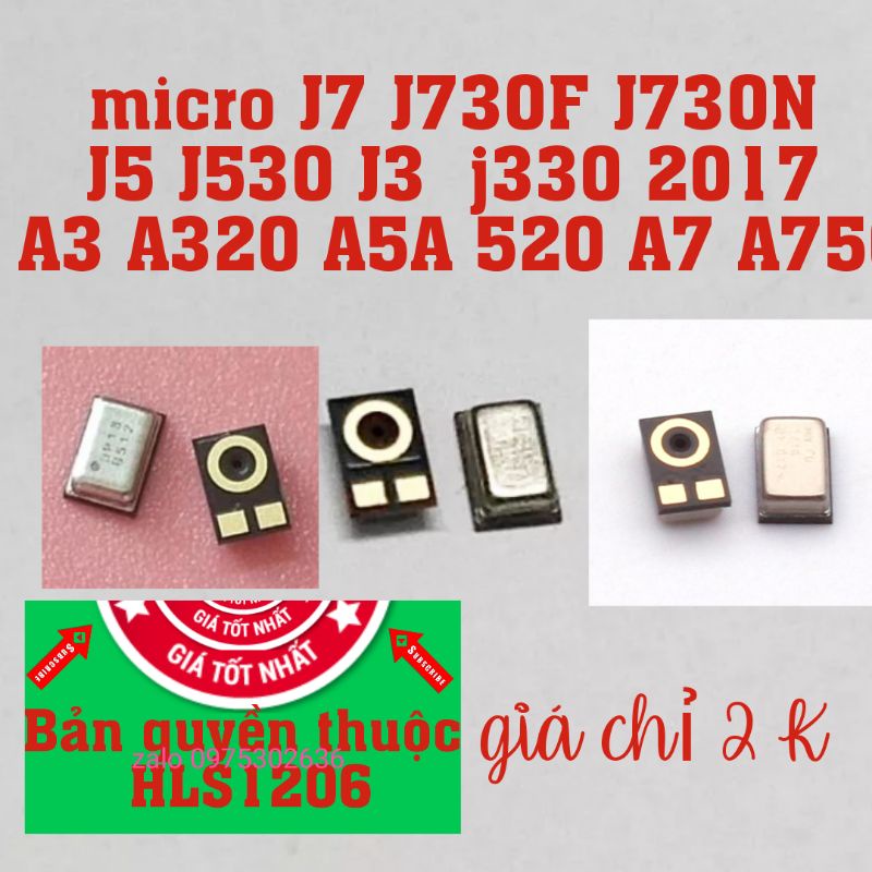 Mic samsung J7 J5 J3 2017 A3 A5 A7