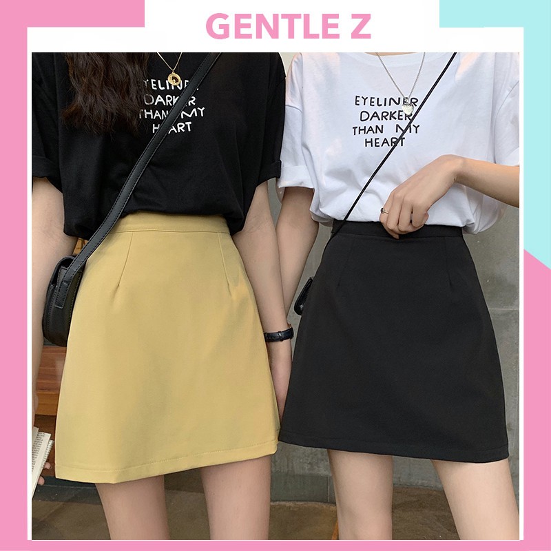 Quần giả váy chữ A ngắn lưng cao - Mặt trước váy sau quần - Phù hợp MIX đồ công sở - đi học - đi làm - đi chơi