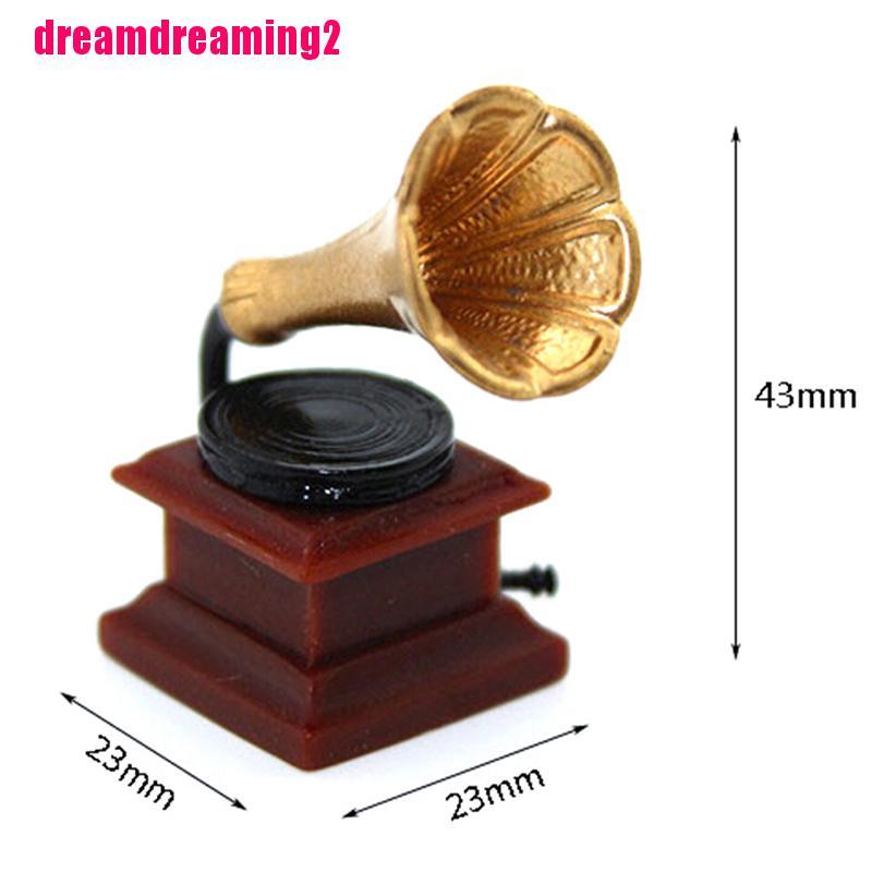 Mô Hình Đĩa Than Mini Tỉ Lệ 1: 12 Chất Lượng Cao