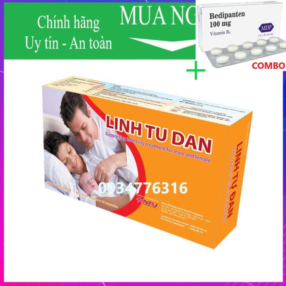 Combo Bedipanten 100mg +  ✅ Viên Uống Linh Tự Đan