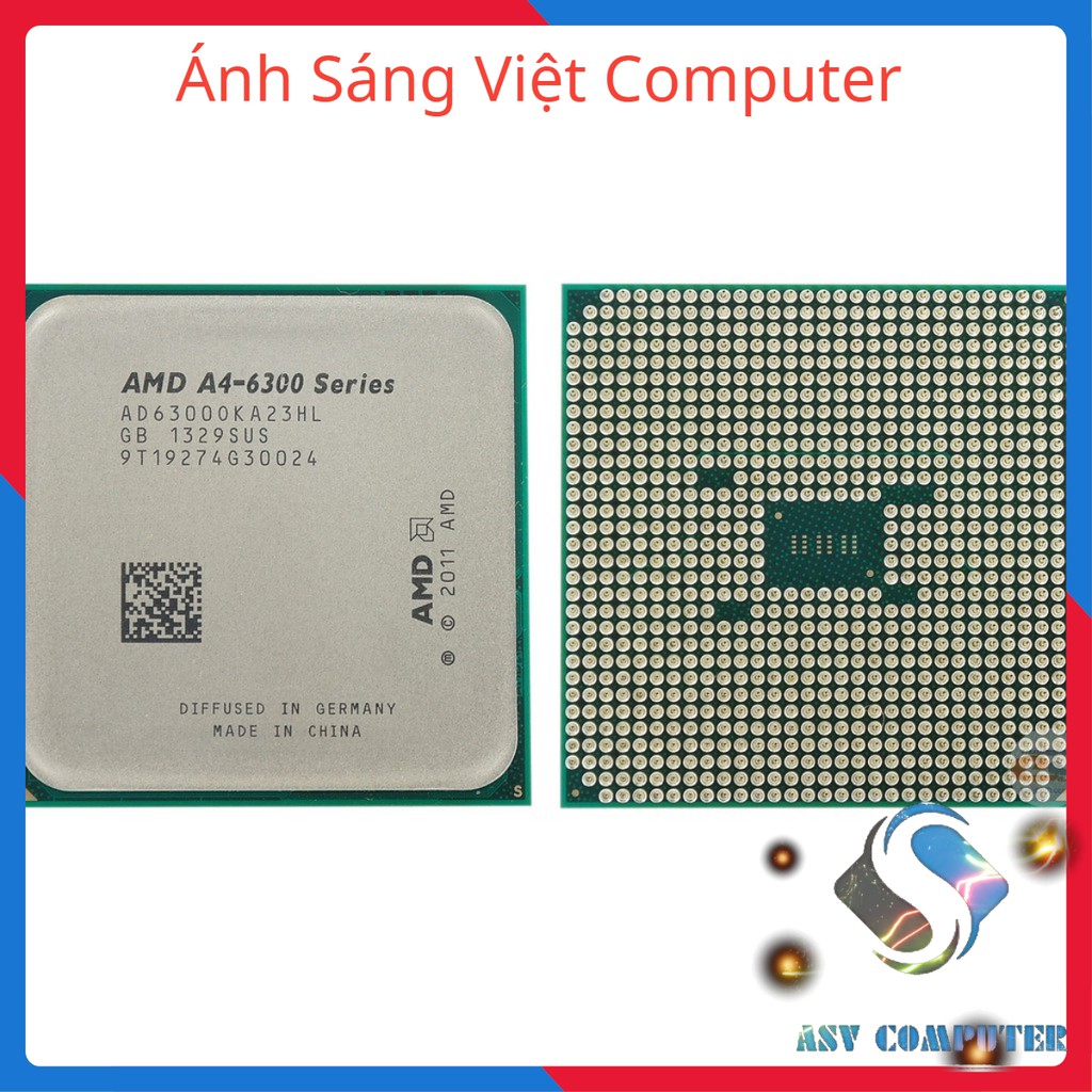 (HOT SALE) CPU AMD A4 6300k (1M Cache, 3.7Ghz)