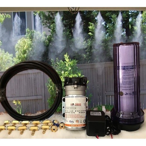 Máy Phun Sương Làm Mát Không Khí Cho Nhà Hàng, Quán Cafe