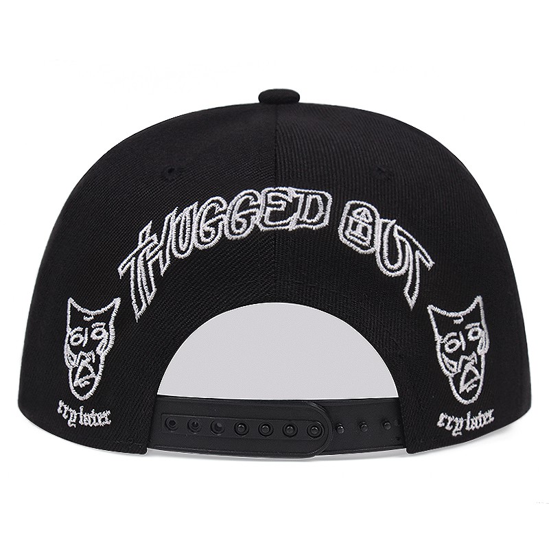 Mũ lưỡi trai thêu chữ phong cách thời trang cho nam và nữ