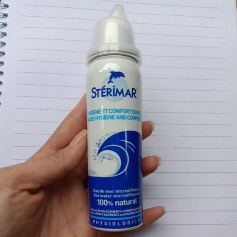 Xịt mũi nước biển  Sterimar của Pháp