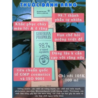 Kem đánh răng thảo dược siberia
