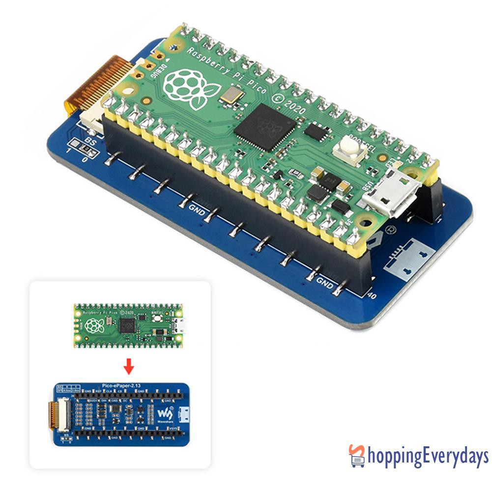 Mô Đun Hiển Thị Màn Hình E-Ink 2.13 Inch Cho Raspberry Pi Pic