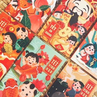 ĐỘC QUYỀN SHOPEE - SET 30 BAO LÌ XÌ TÊT 2023 LOẠI 1 SIÊU ĐẸP