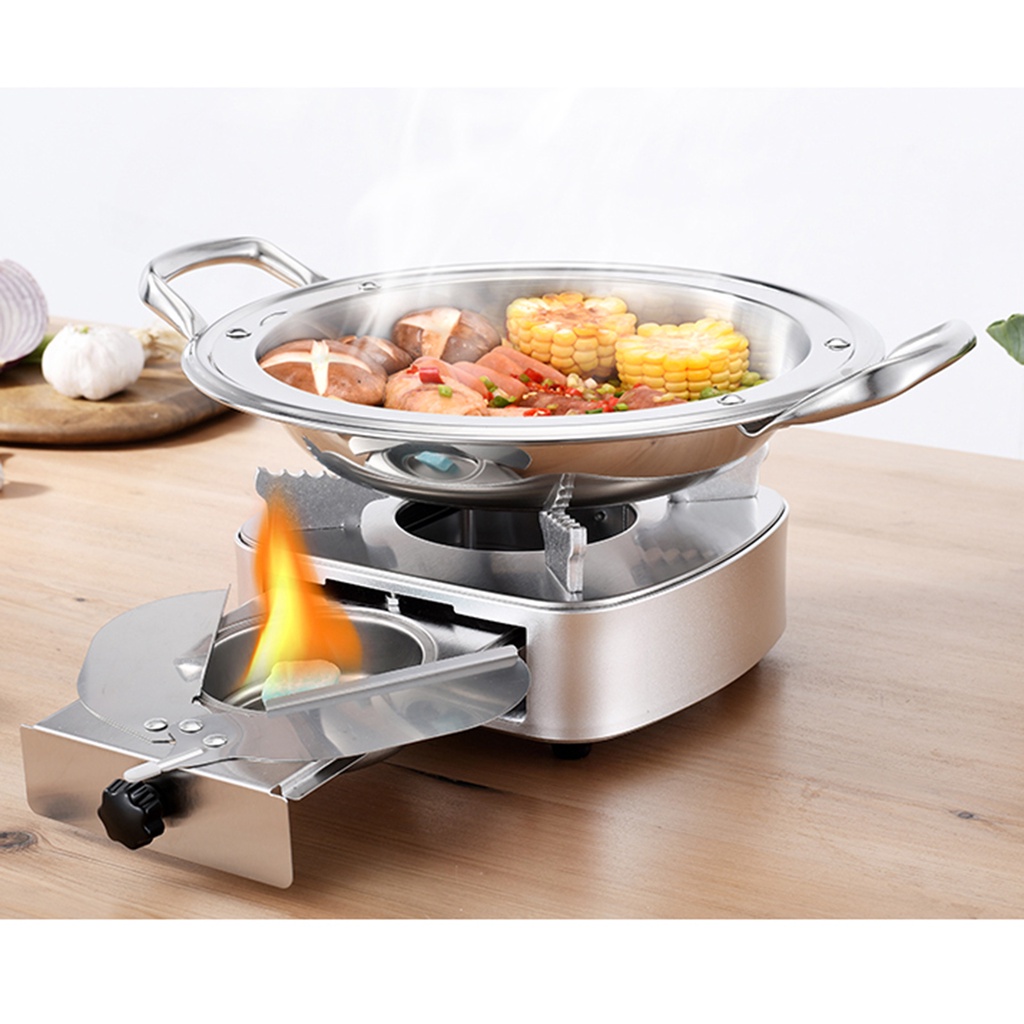 Bếp Cồn Mini Tiện Dụng Cho Hoạt Động Ngoài Trời