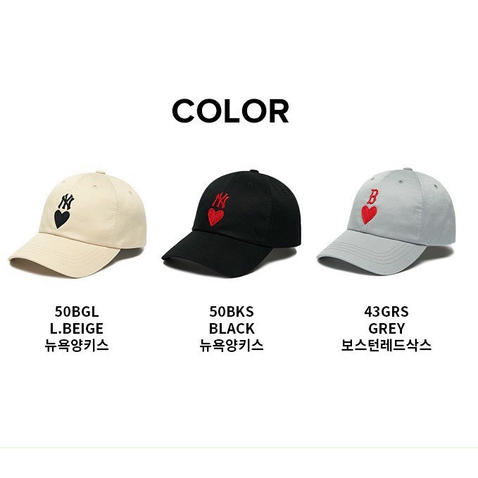 Mũ MLB NEW YORK HEART. CAP MLB NEW YORK HEART