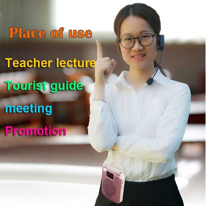 Micro Bluetooth Khuếch Đại Giọng Nói K500 Cho Giáo Viên Cikgu Sekolah Classroom