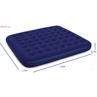 Đệm hơi/giường hơi besway size đại 67004 1m83x2m03x22cm tặng kèm bơm hơi điện 2 chiều