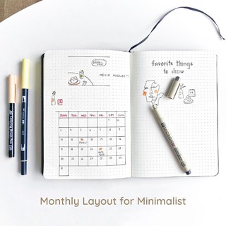 Crab Thing Combo Bullet Journal Basic - Happy Boxes - Happy Me (Sổ Dot và bút chuyên dụng)