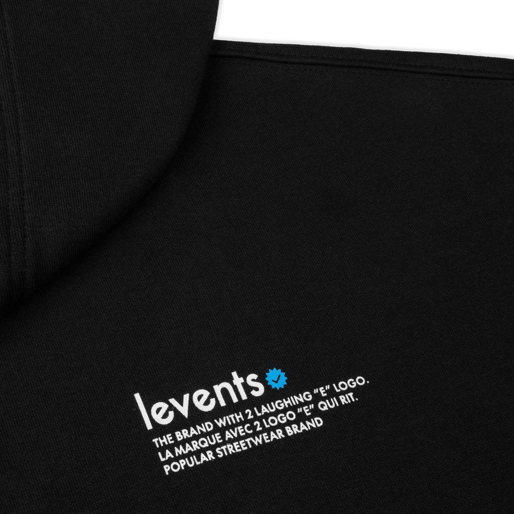 Áo Hoodie LEVENTS Mini Logo,Hoodie Bassic nam nữ