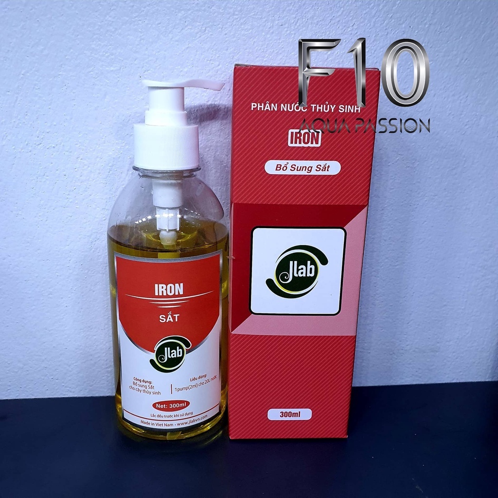 Phân Nước Thủy Sinh Iron JLAB (Bổ Sung Sắt)