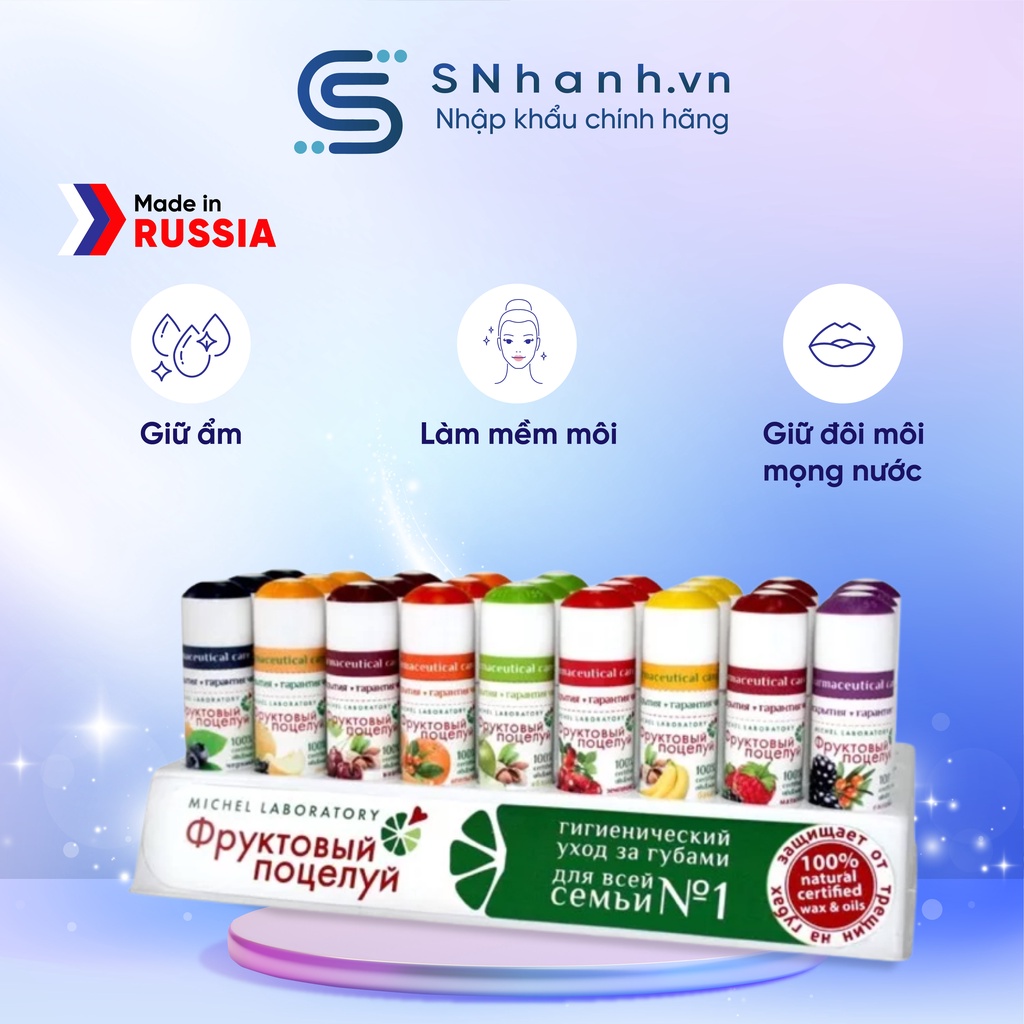 Son dưỡng môi hoa quả Fruit Kiss 3,5gr