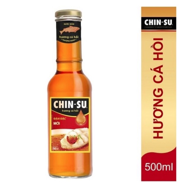 Giá Hời - Nước mắm Chin Su Hương Cá HỒi -500ml