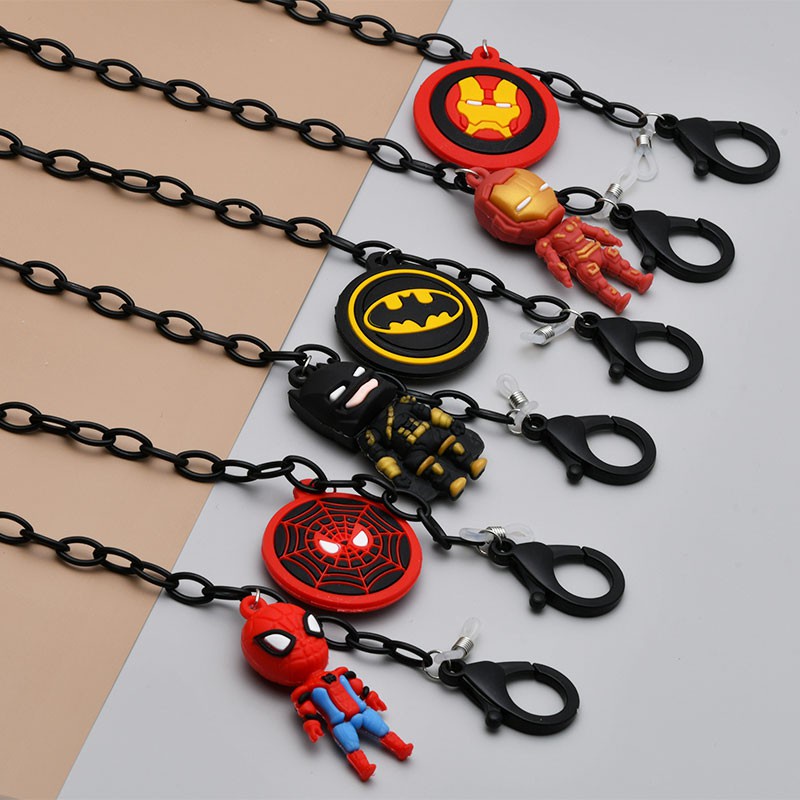 XiaoboACC Dây Đeo Khẩu Trang Hình Nhân Vật Hoạt Hình Mỹ Cho Trẻ Em - 50cm