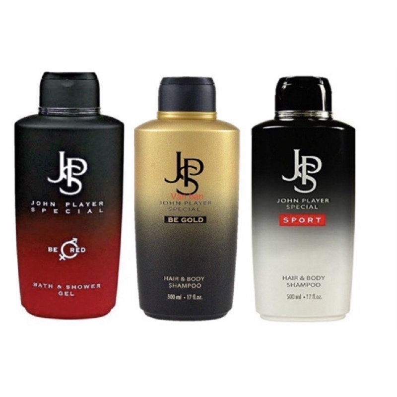 Sữa tắm nước hoa nam John Player Special JPS -hương thơm nam tính, lịch lãm và quyến rũ, 500ml - Nội địa Đức