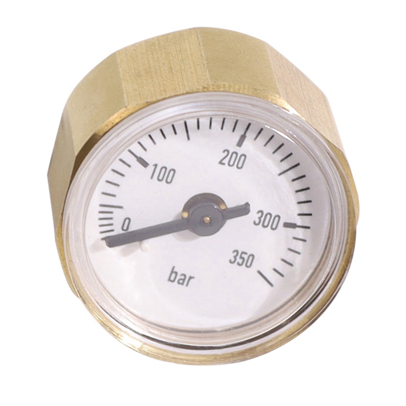 Đồng Hồ Đo Áp Suất Không Khí 28mm 350 Thanh 1 / 8 Inch BSP Cho Máy Tính