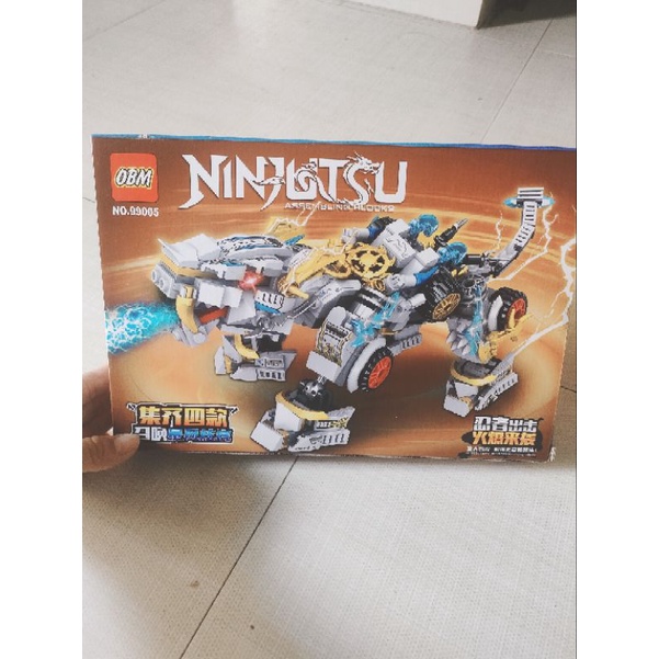Xếp hình thông minh nonlego ninja đua xe mã 99005