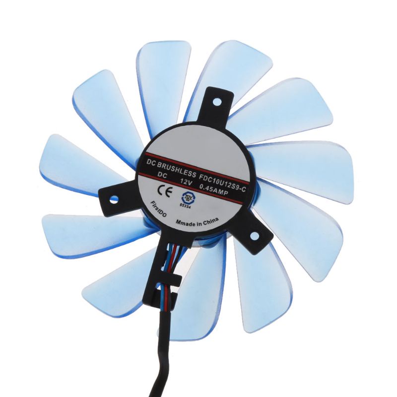 Quạt Tản Nhiệt Thay Thế Thẻ Đồ Họa Fdc10U12S9-C 85mm 12v 0.45a 4wire 4pin Vga Cho His Rx 470 Rx474 Rx570