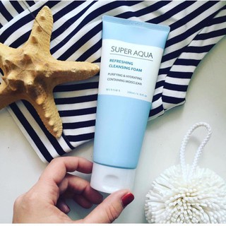 Combo 10 gói Sữa rửa mặt Missha Super Aqua Refreshing Cleansing Foam 1ml