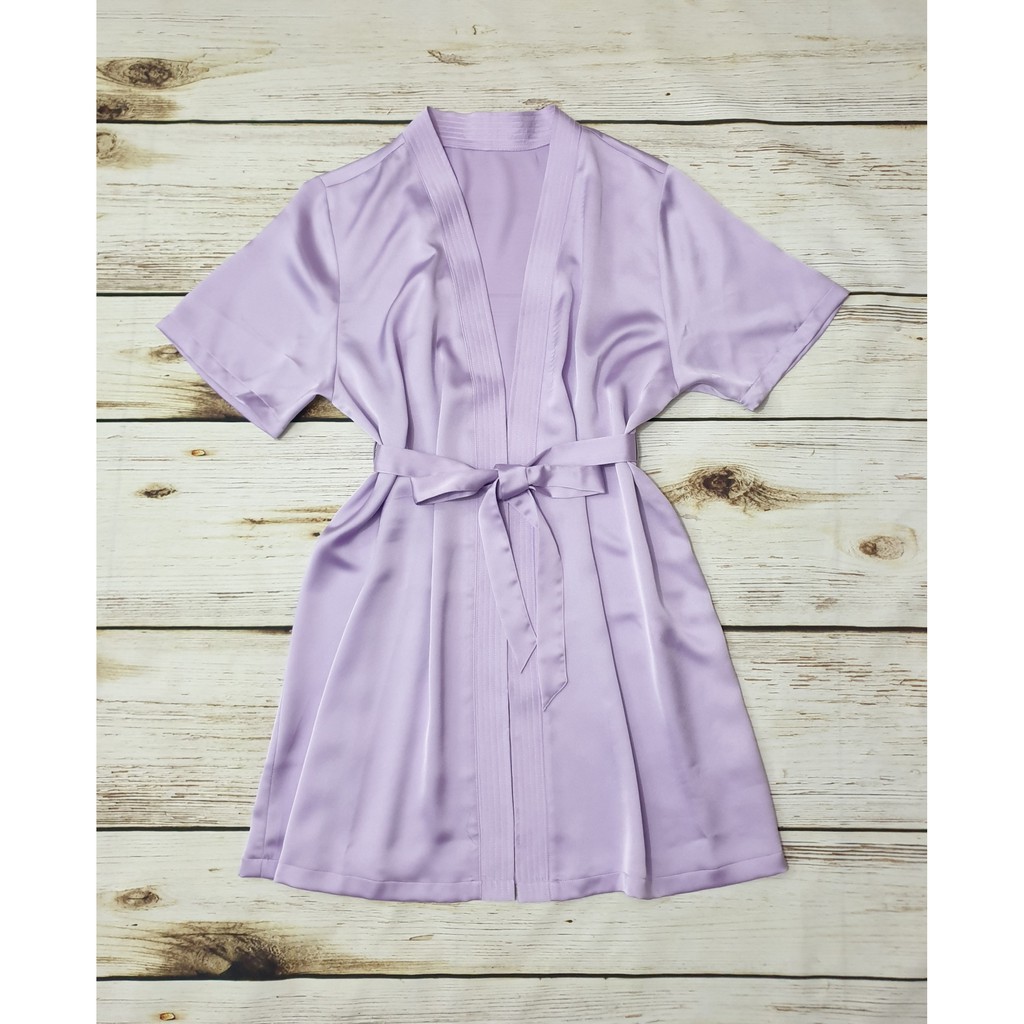 (SALE) ÁO CHOÀNG NGỦ GHP-GARMENT LỤA TRƠN THẮT NƠ GIÁ TỐT | BigBuy360 - bigbuy360.vn