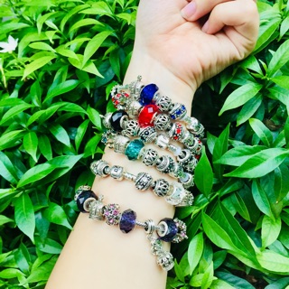 Vòng tay charm phong thuỷ nhiều màu