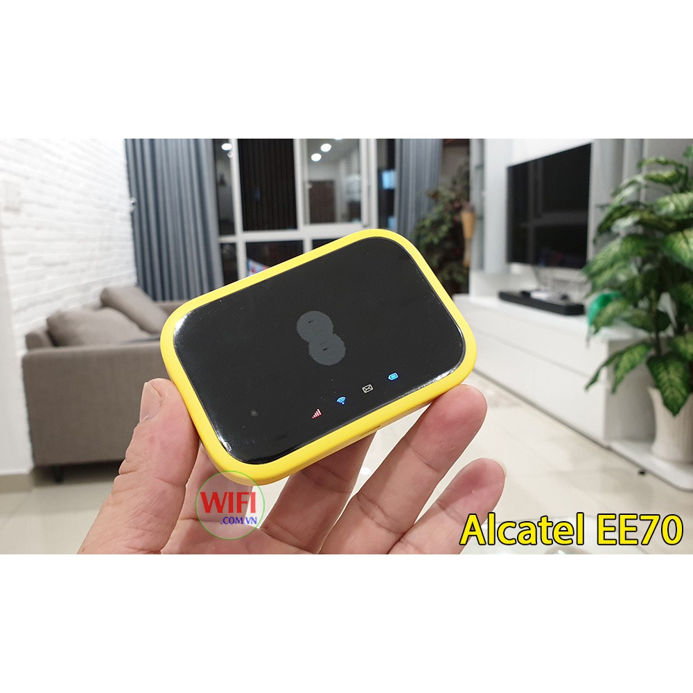 Phát Wifi 4G Alcatel EE70 và EE71, Tốc Độ 4G 300Mbps, Pin 2150mAh, Wifi 802.11ac Hỗ Trợ 20 Kết Nối