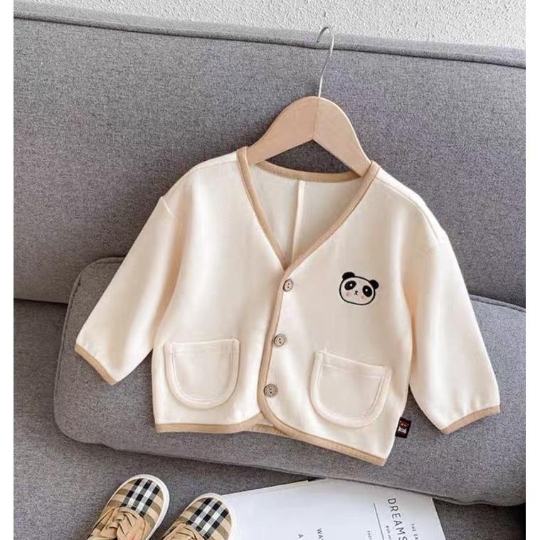 Combo 3 Áo Len Cardigan Cho Bé Trai và Bé Gái Từ 10-20kg Chất Len Cổ Chữ V Đáng Yêu