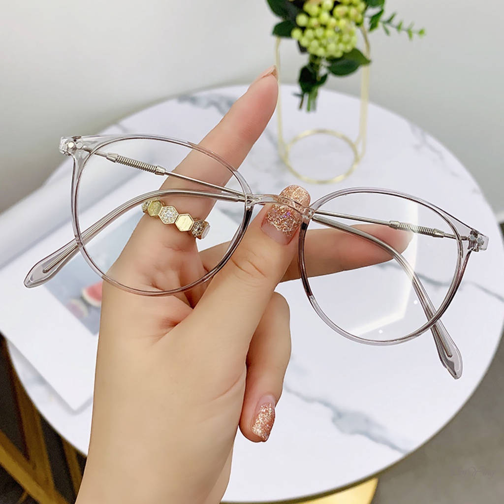 GETNOIVAS Mắt Kính Gọng Tròn Chống Ánh Sáng Xanh Thời Trang Hàn Quốc