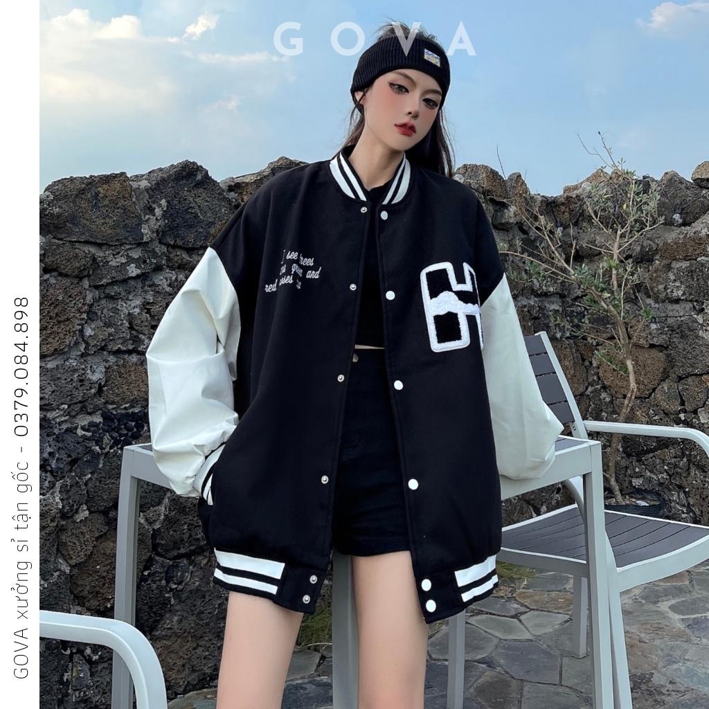 Áo Khoác Dù CHỮ H CLOUD 2 Lớp Form Rộng Nam Nữ Unisex, Áo Gió Bomber Chống Nắng Ulzzang GOVA