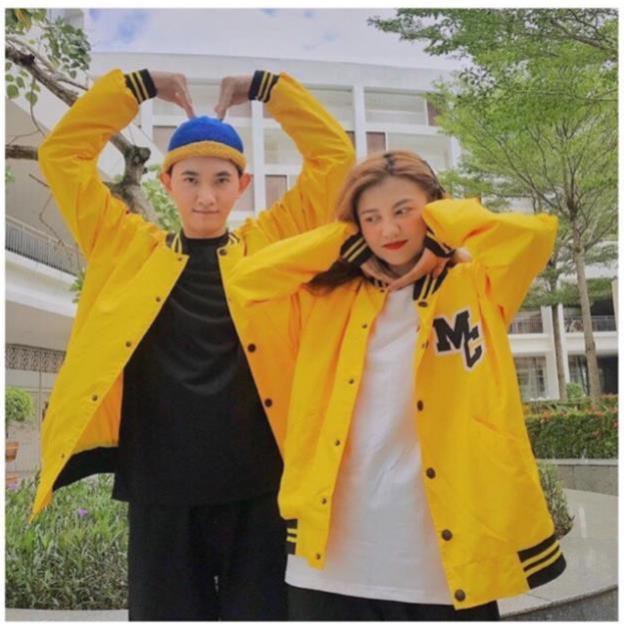 Áo khoác bomber unisex form rộng MC phong cách thời trang kmg chất