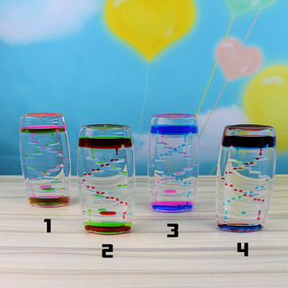 Đồng Hồ Cát Dạng Chất Lỏng - Đồng Hồ Cát Dung Dịch Dầu Nhiều Màu Cực Đẹp