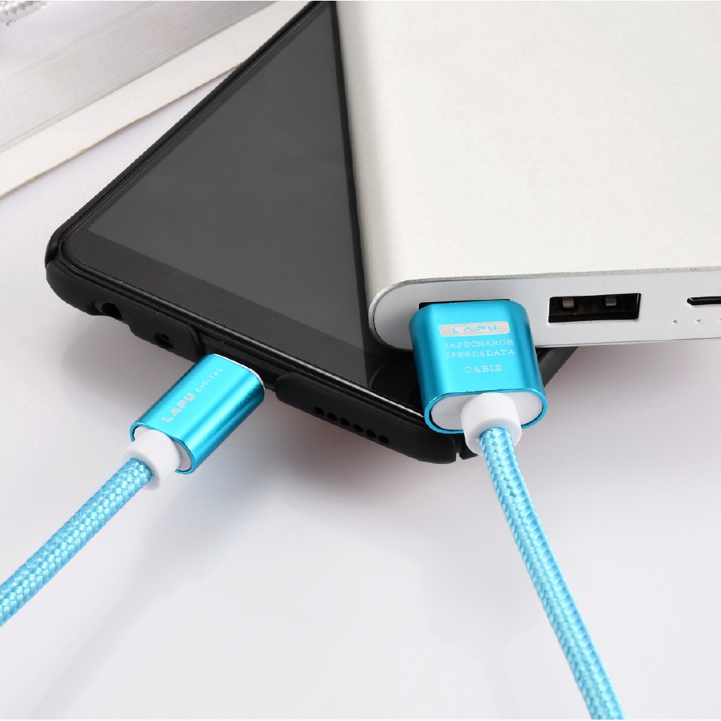 Dây Cáp USB Sạc Nhanh Và Truyền Dữ Liệu Dài 1/2/3m Cho Thiết Bị Android Samsung HTC LG