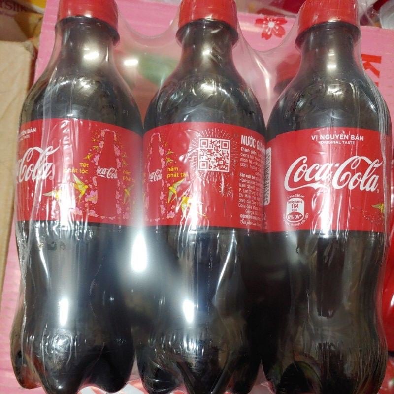 Nước Ngot Coca-Cola Chai 390ml (1lốc x 6chai)