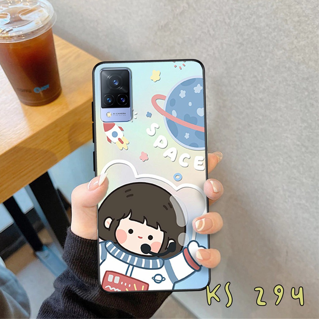 Ốp lưng Vivo V20 - Vivo V20e - Vivo V21 - Ốp in hình Ngân hà &amp; RoroJump siêu đẹp