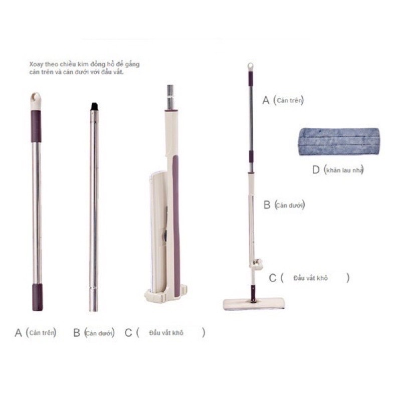 CÂY LAU NHÀ TỰ VẮT