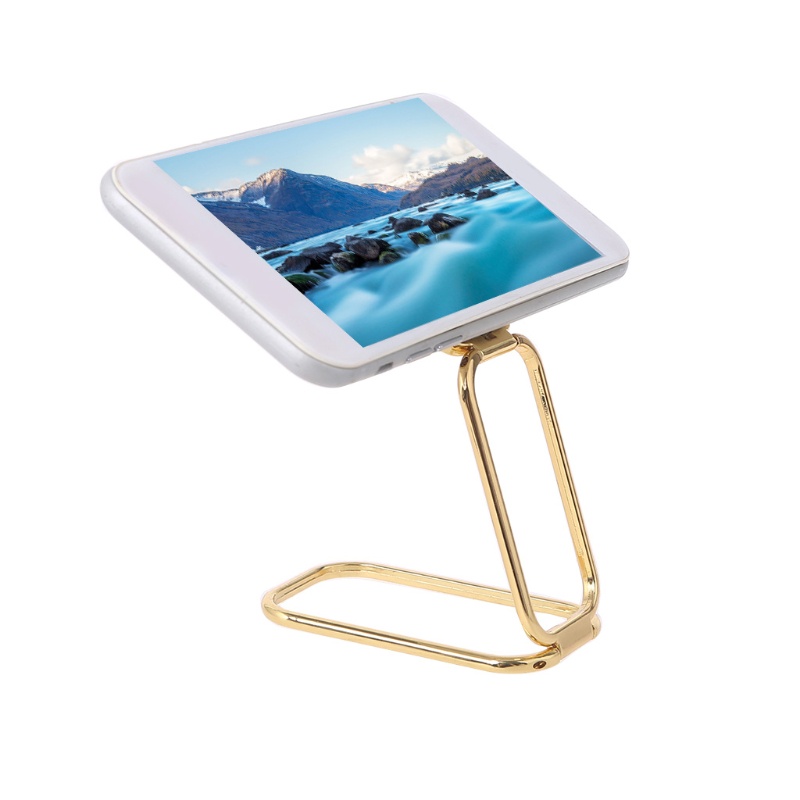 R * 360°Giá Đỡ Điện Thoại Dạng Xoay Chất Liệu Kim Loại Tiện Dụng