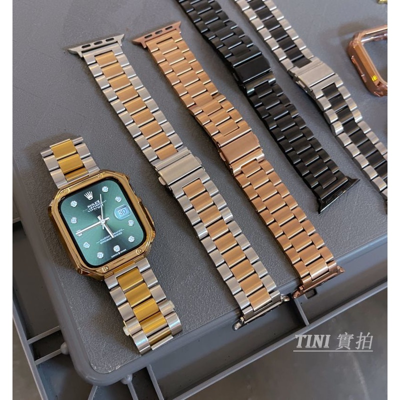 Dây Đeo Thay Thế Bằng Thép Không Gỉ Mềm Cho Đồng Hồ Thông Minh Apple Watch Series 8 7 6 5 4 3 SE S8 Ultra 38mm 41 42 44mm 49mm 45mm