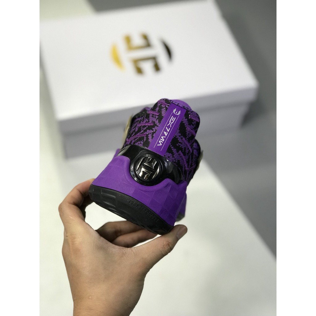 Adidas Harden Vol4 "Lightsaber" Purple Star Wars Giày bóng rổ đồng thương hiệu  EH2456 uy tín