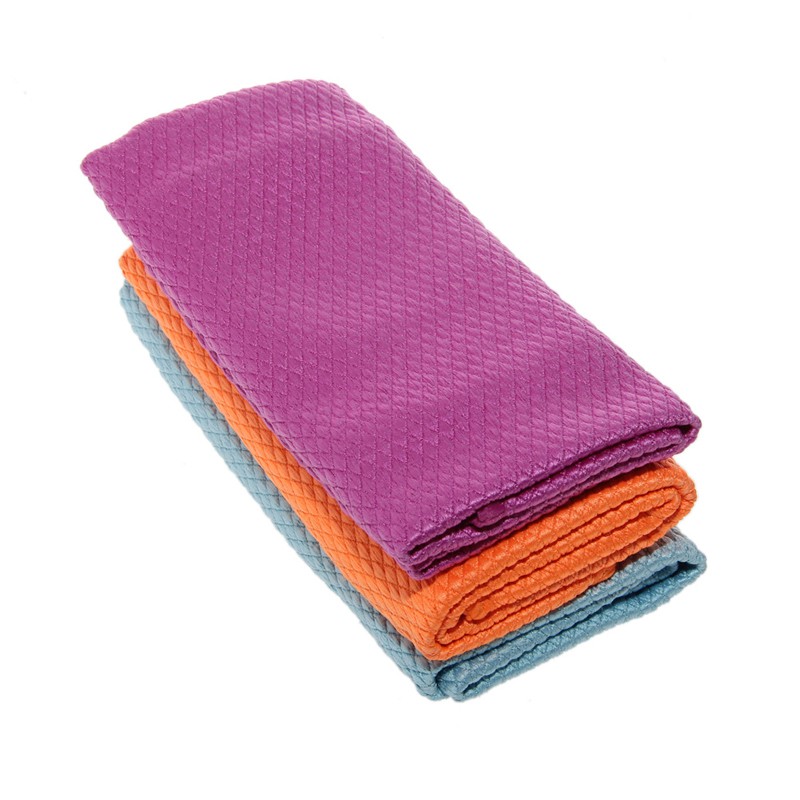 Set 3 Khăn Lau Kính Thấm Hút Tốt 30x40cm