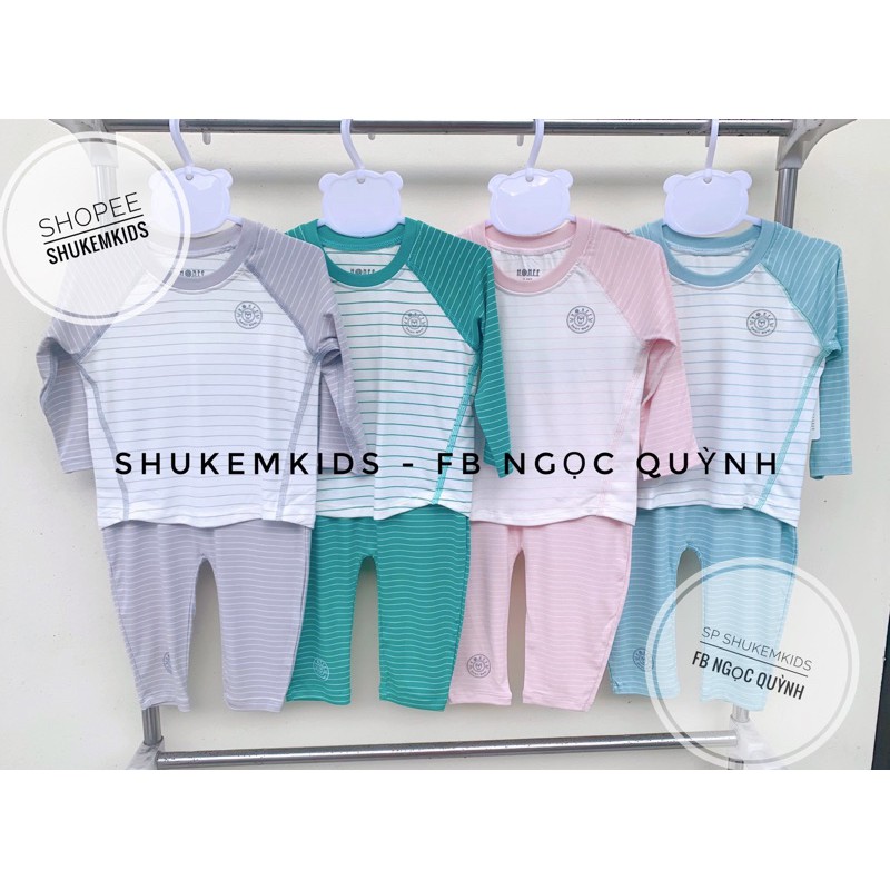 Hrnee. Bộ dài tay nỉ lông Hrnee sale cho bé