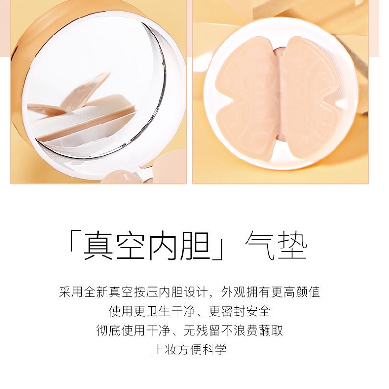 Butterfly Air Cushion Moisturizing Beauty BB Cream Isolation Concealer Makeup 30ML